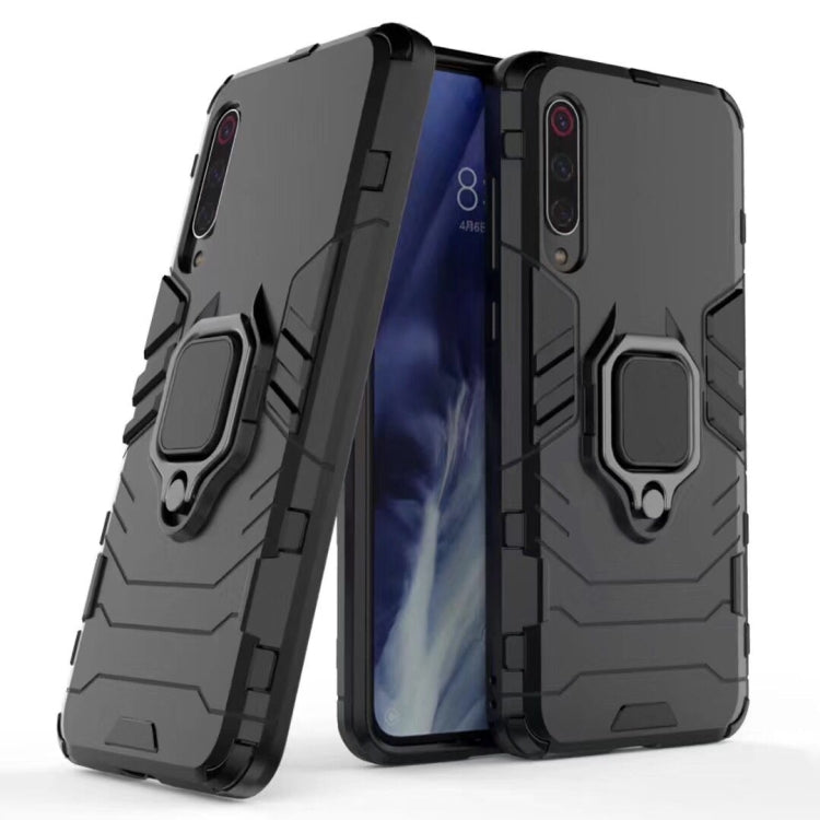 Shockproof PC + TPU Case with Magnetic Ring Holder