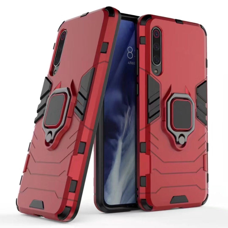 Shockproof PC + TPU Case with Magnetic Ring Holder