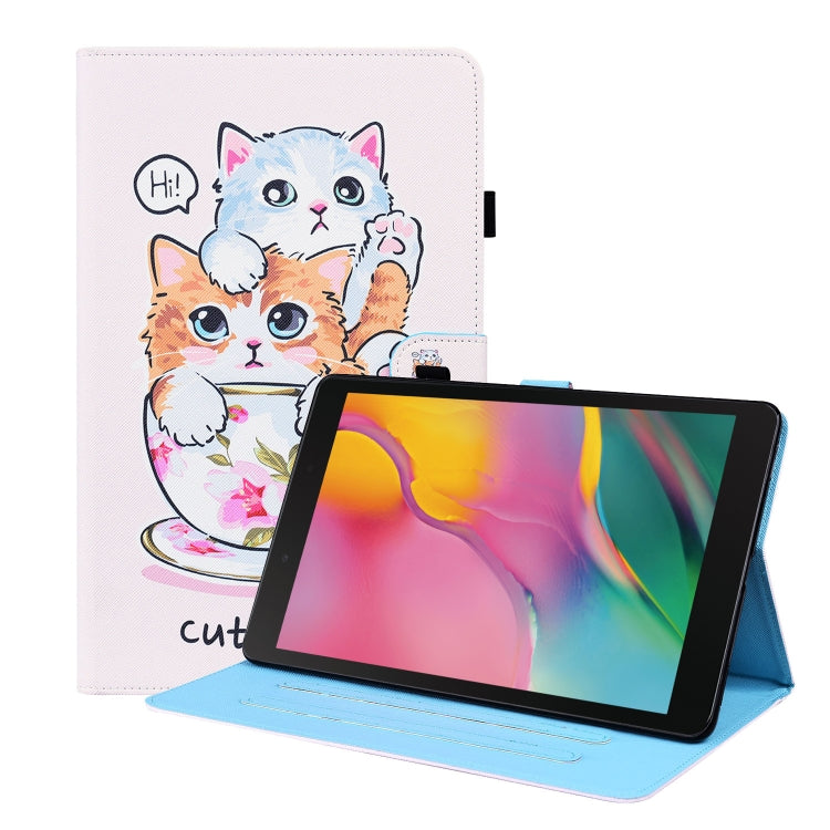 Animal Pattern Horizontal Flip Leather Case with Holder & Card Slots & Photo Frame