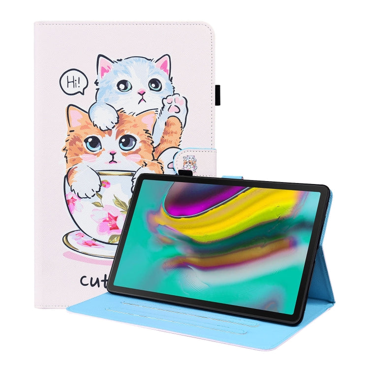 Animal Pattern Horizontal Flip Leather Case with Holder & Card Slots & Photo Frame