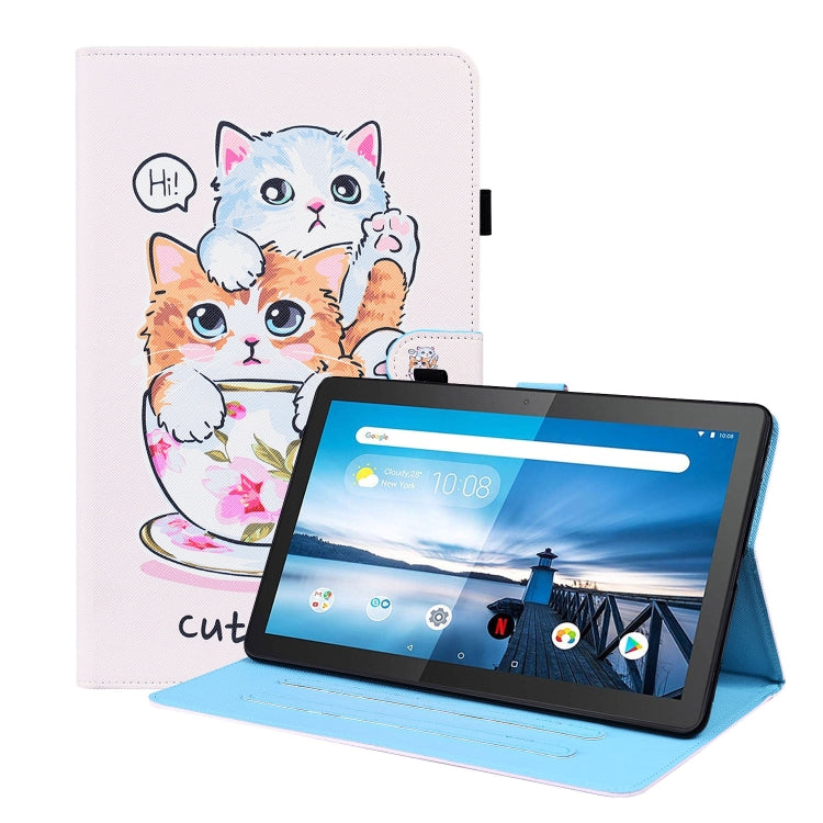 Animal Pattern Horizontal Flip Leather Case with Holder & Card Slots & Photo Frame