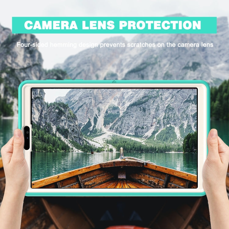 360 Degree Rotation PC + TPU Protective Case with Holder & Hand-strap
