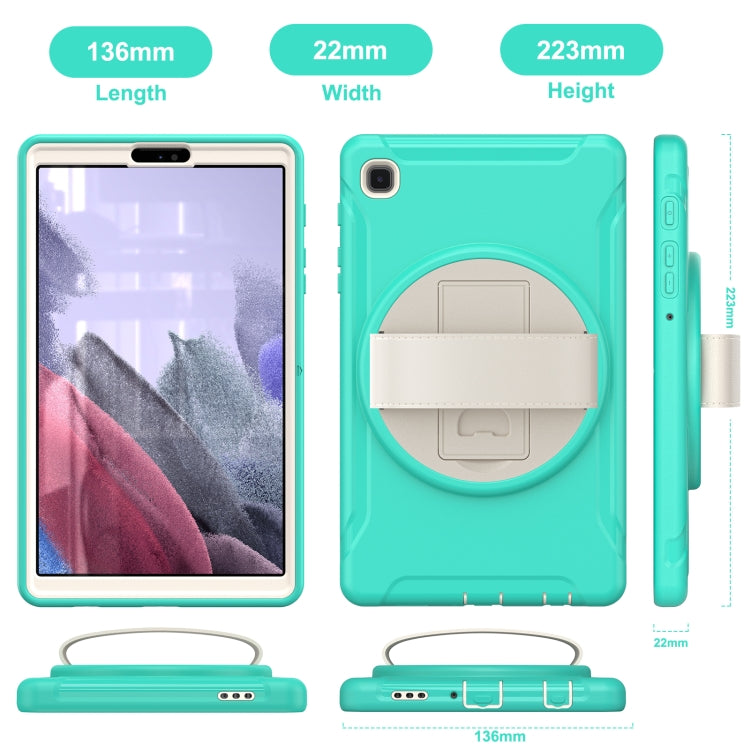 360 Degree Rotation PC + TPU Protective Case with Holder & Hand-strap