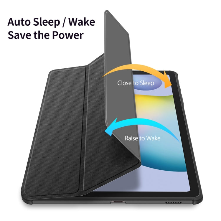 DUX DUCIS TOBY Series Antiskid PU Leather + PC + TPU Horizontal Flip Case with Holder & Pen Slot & Sleep / Wake-up Function
