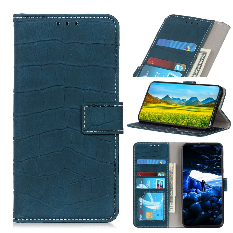 Crocodile Texture Horizontal Flip Leather Case with Holder & Wallet & Card Slots & Photo Frame
