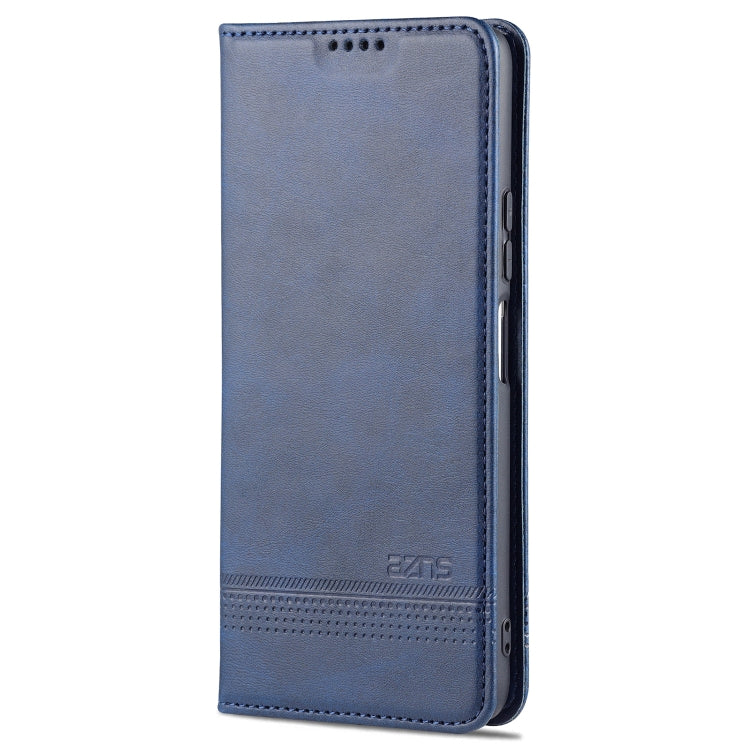 AZNS Magnetic Calf Texture Horizontal Flip Leather Case with Card Slots & Holder & Wallet