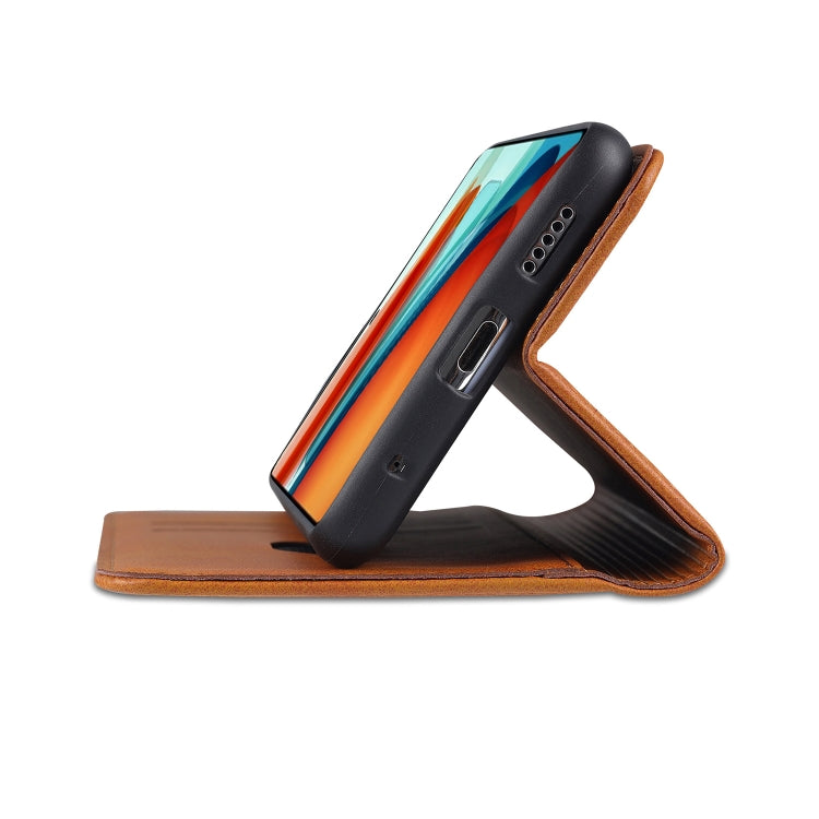 AZNS Magnetic Calf Texture Horizontal Flip Leather Case with Card Slots & Holder & Wallet
