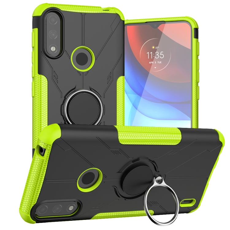 Armor Bear Shockproof PC + TPU Protective Case with Ring Holder