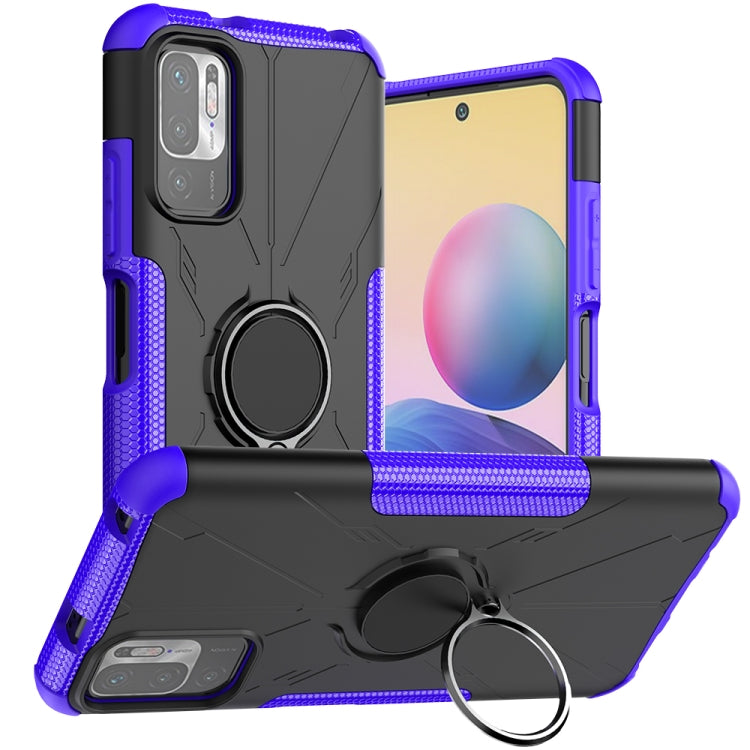 Armor Bear Shockproof PC + TPU Protective Case with Ring Holder