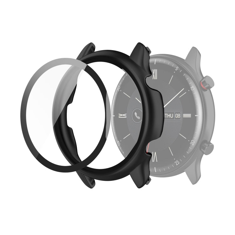 For Amazfit GTR 2 eSIM Tempered glass + PC Integrated Protective Case