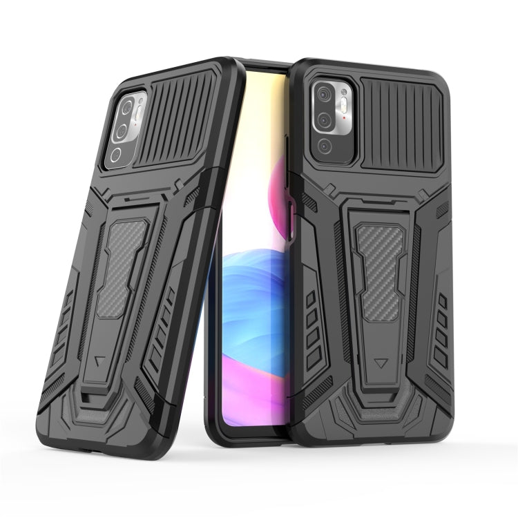 War Chariot Series Armor All-inclusive Shockproof PC + TPU Protective Case with Invisible Holder