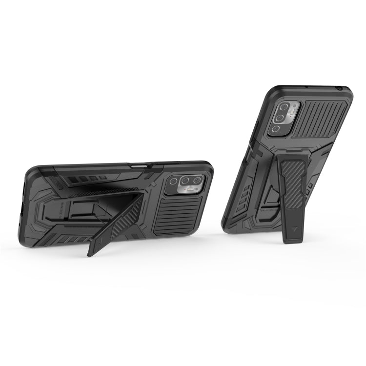 War Chariot Series Armor All-inclusive Shockproof PC + TPU Protective Case with Invisible Holder