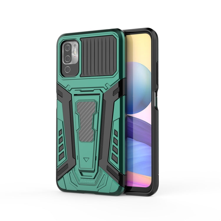 War Chariot Series Armor All-inclusive Shockproof PC + TPU Protective Case with Invisible Holder