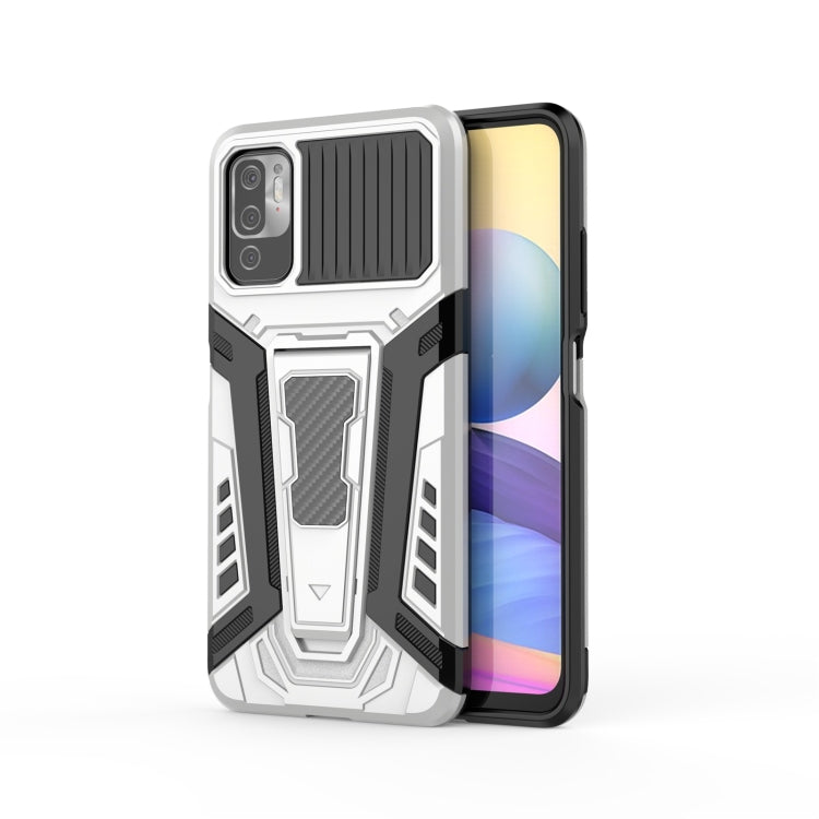 War Chariot Series Armor All-inclusive Shockproof PC + TPU Protective Case with Invisible Holder