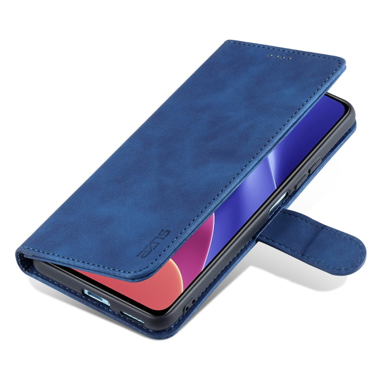 AZNS Skin Feel Calf Texture Horizontal Flip Leather Case with Card Slots & Holder & Wallet