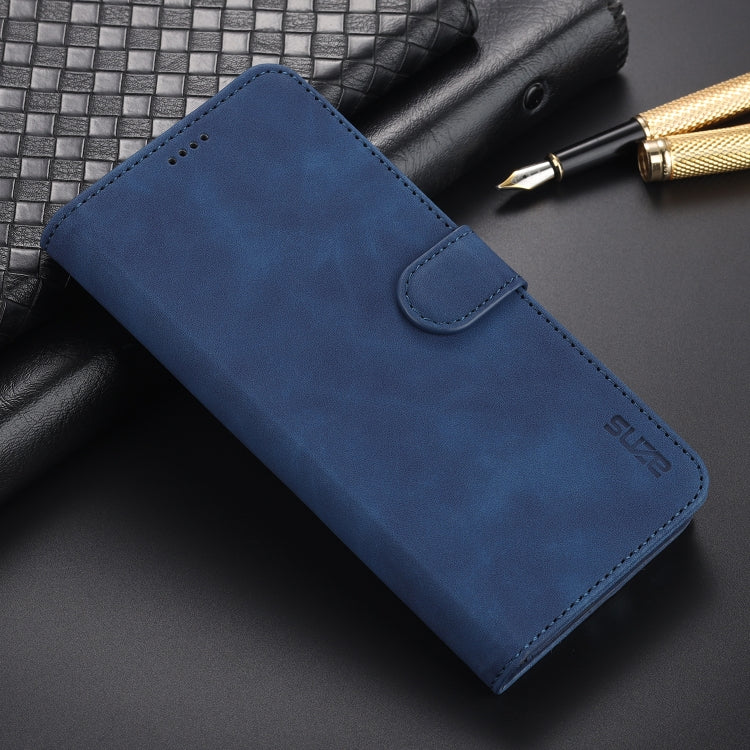 AZNS Skin Feel Calf Texture Horizontal Flip Leather Case with Card Slots & Holder & Wallet
