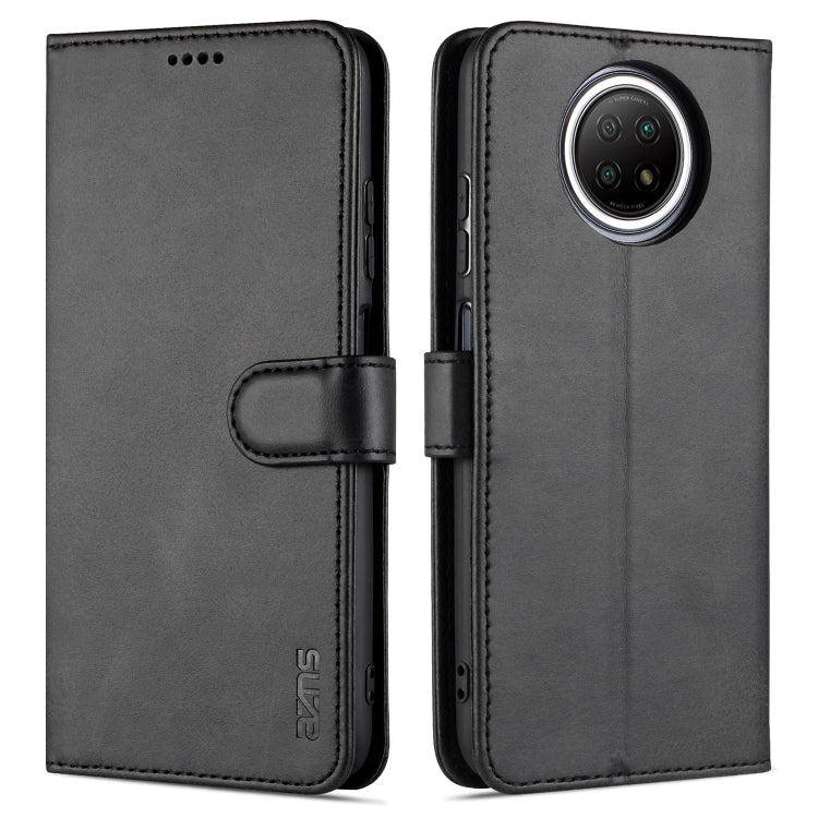 AZNS Skin Feel Calf Texture Horizontal Flip Leather Case with Card Slots & Holder & Wallet
