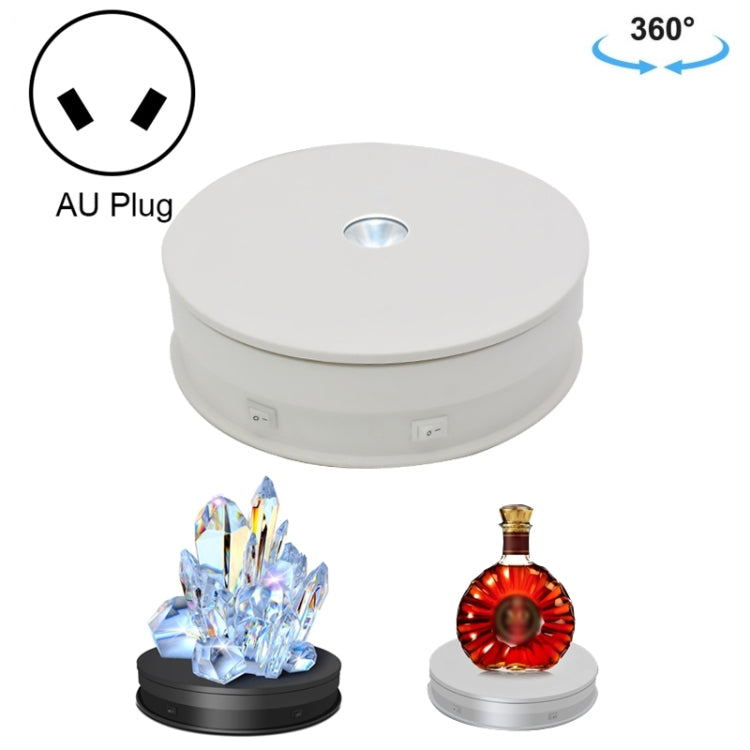 20cm Electric Rotating Turntable Display Stand Video Shooting Props Turntable for Photography