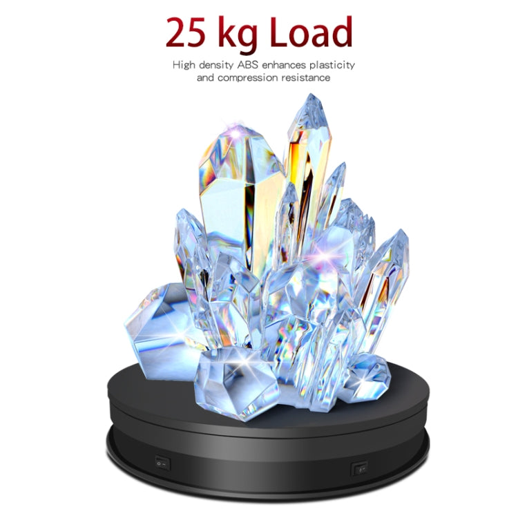 30cm Electric Rotating Turntable Display Stand Video Shooting Props Turntable for Photography