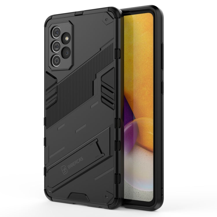 Punk Armor 2 in 1 PC + TPU Shockproof Case with Invisible Holder