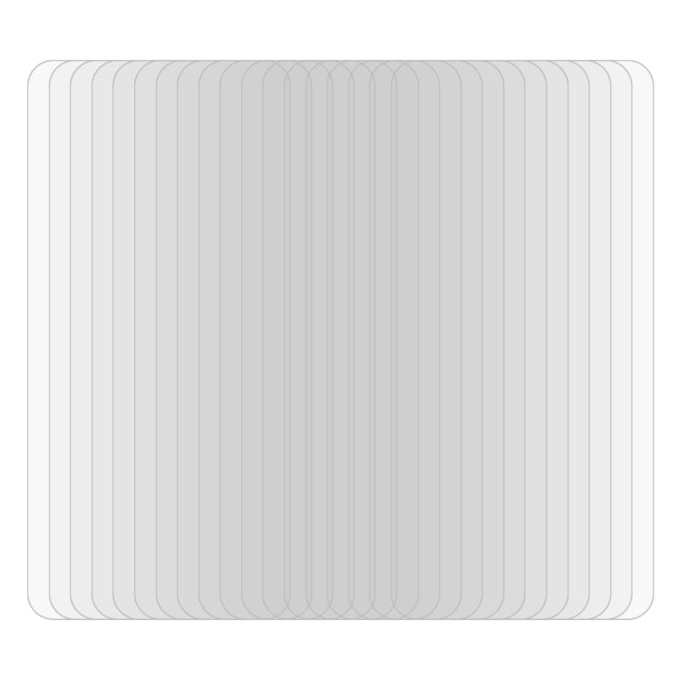 50 PCS 0.26mm 9H 2.5D Tempered Glass Film