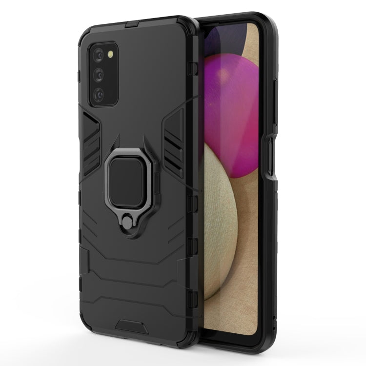 PC + TPU Shockproof Protective Case with Magnetic Ring Holder
