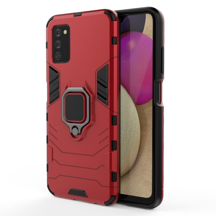 PC + TPU Shockproof Protective Case with Magnetic Ring Holder