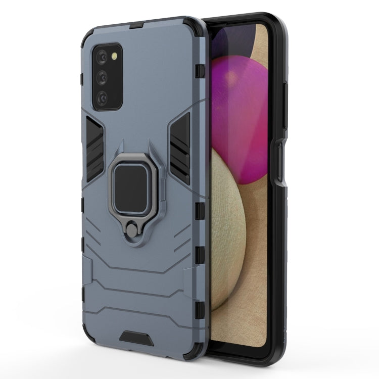 PC + TPU Shockproof Protective Case with Magnetic Ring Holder