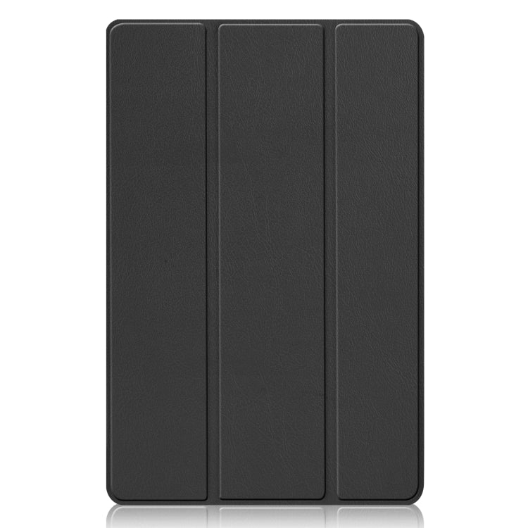 Custer Texture Horizontal Flip Leather Case with Three-folding Holder & Sleep / Wake-up Function