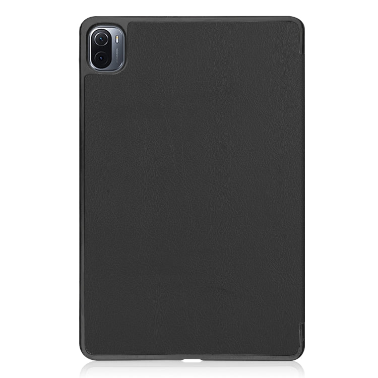 Custer Texture Horizontal Flip Leather Case with Three-folding Holder & Sleep / Wake-up Function