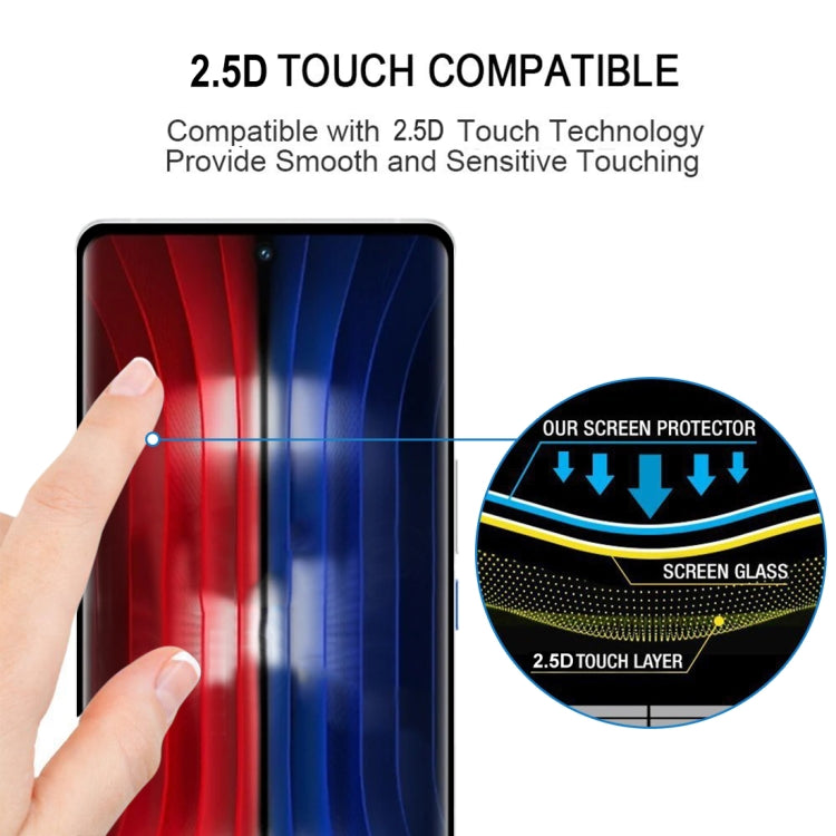 25 PCS 3D Curved Edge Full Screen Tempered Glass Film