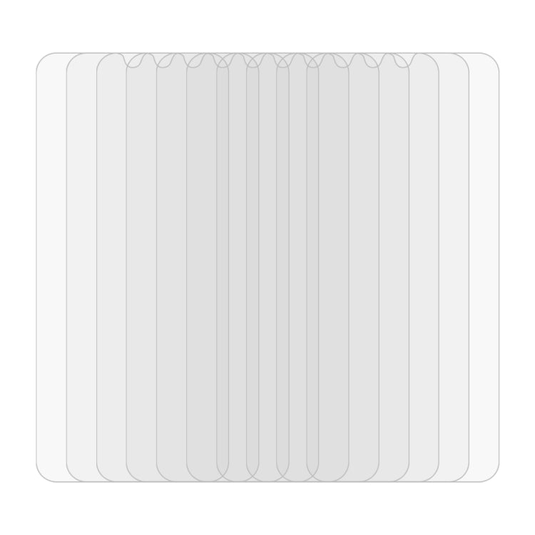 10 PCS 0.26mm 9H 2.5D Tempered Glass Film