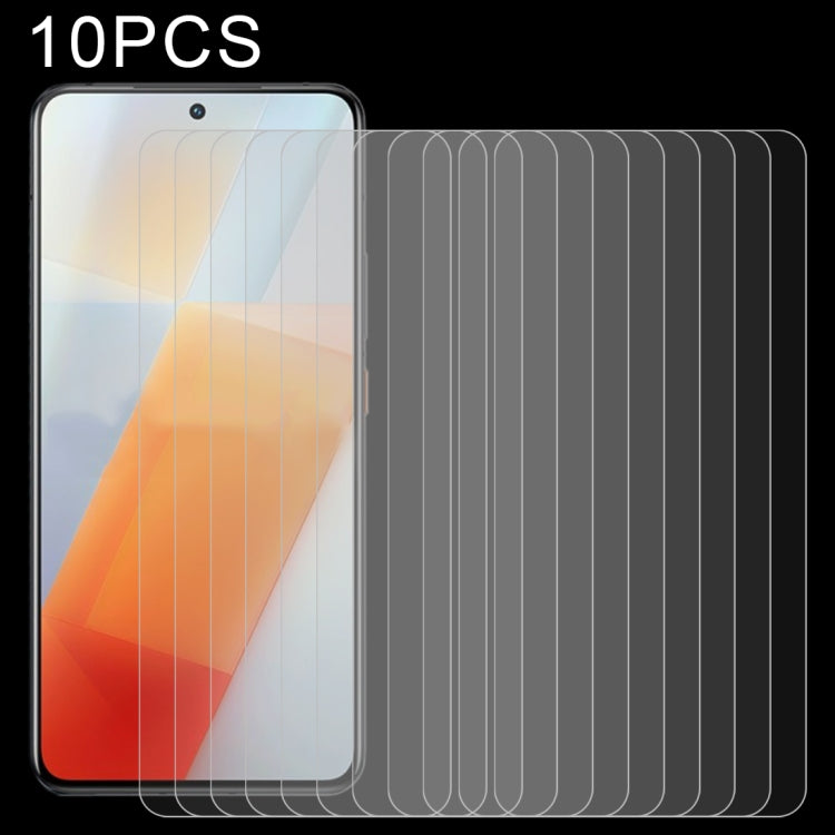 10 PCS 0.26mm 9H 2.5D Tempered Glass Film