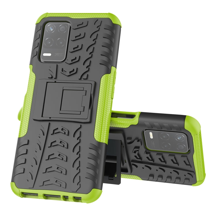 Tire Texture Shockproof TPU+PC Protective Case with Holder