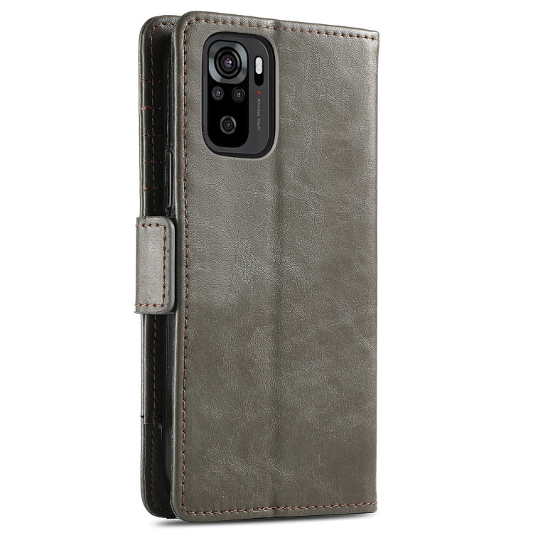 CaseNeo Business Splicing Dual Magnetic Buckle Horizontal Flip PU Leather Case with Holder & Card Slots & Wallet
