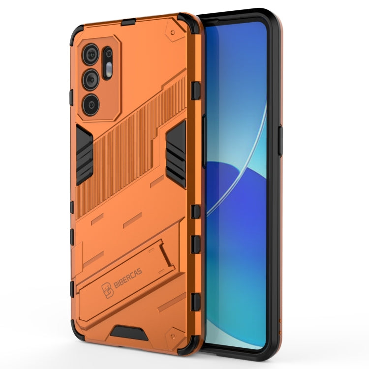 Punk Armor 2 in 1 PC + TPU Shockproof Case with Invisible Holder