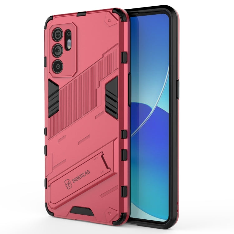 Punk Armor 2 in 1 PC + TPU Shockproof Case with Invisible Holder