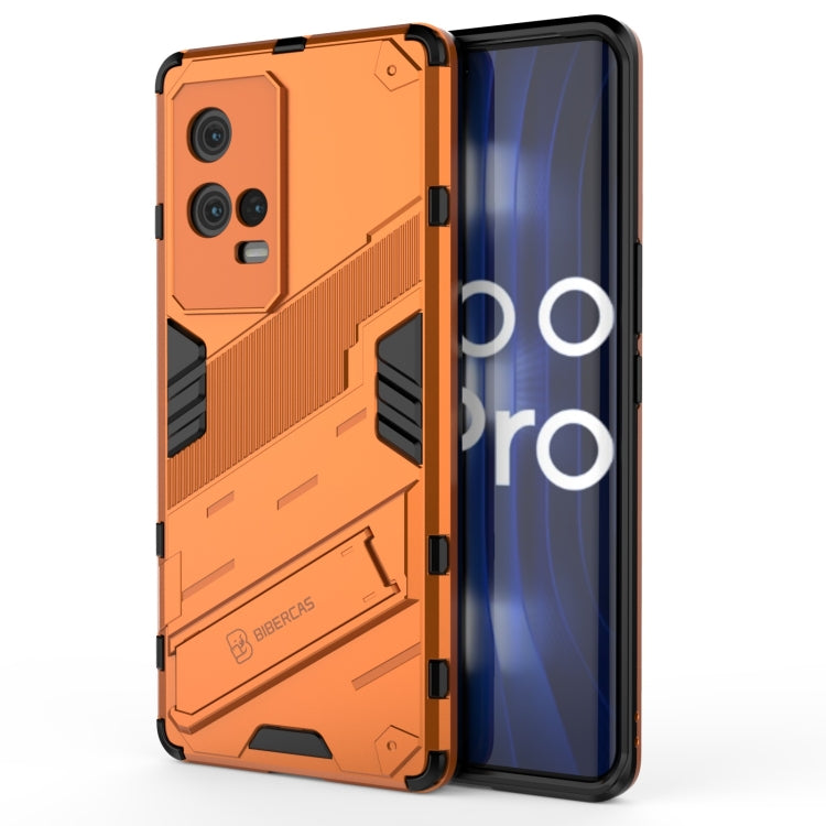 Punk Armor 2 in 1 PC + TPU Shockproof Case with Invisible Holder
