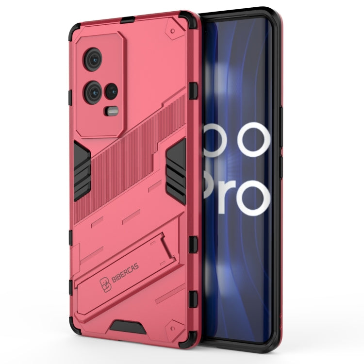 Punk Armor 2 in 1 PC + TPU Shockproof Case with Invisible Holder