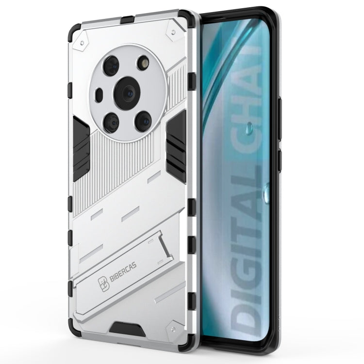 Punk Armor 2 in 1 PC + TPU Shockproof Case with Invisible Holder