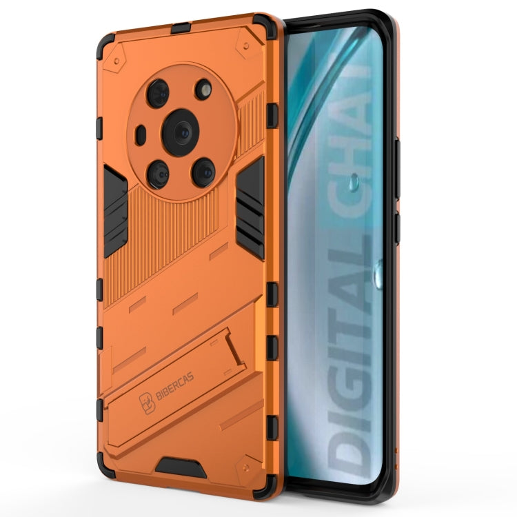 Punk Armor 2 in 1 PC + TPU Shockproof Case with Invisible Holder