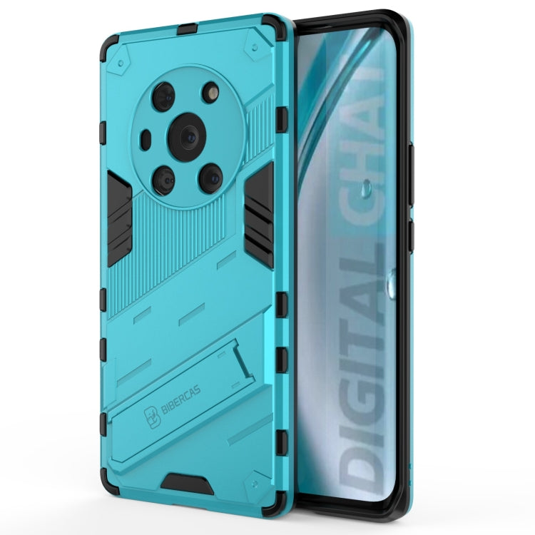 Punk Armor 2 in 1 PC + TPU Shockproof Case with Invisible Holder