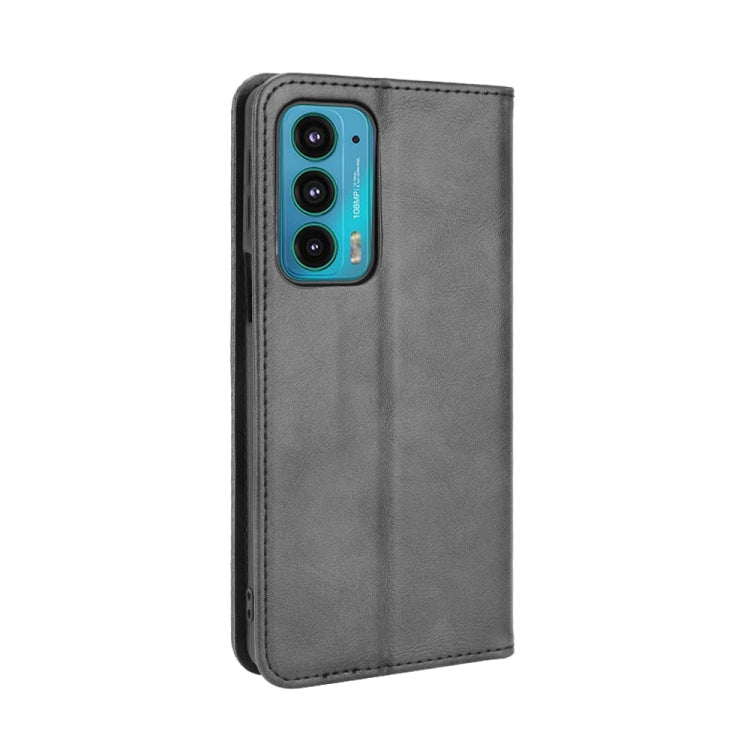 Magnetic Buckle Retro Pattern Horizontal Flip Leather Case with Holder & Card Slot & Wallet