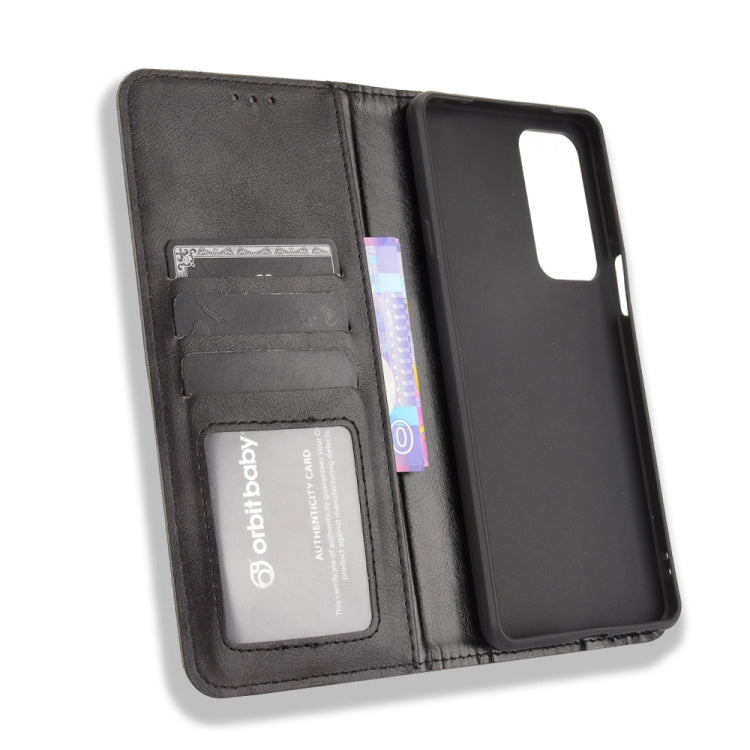 Magnetic Buckle Retro Pattern Horizontal Flip Leather Case with Holder & Card Slot & Wallet