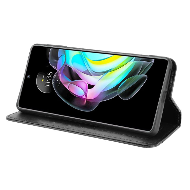 Magnetic Buckle Retro Pattern Horizontal Flip Leather Case with Holder & Card Slot & Wallet