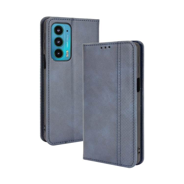 Magnetic Buckle Retro Pattern Horizontal Flip Leather Case with Holder & Card Slot & Wallet