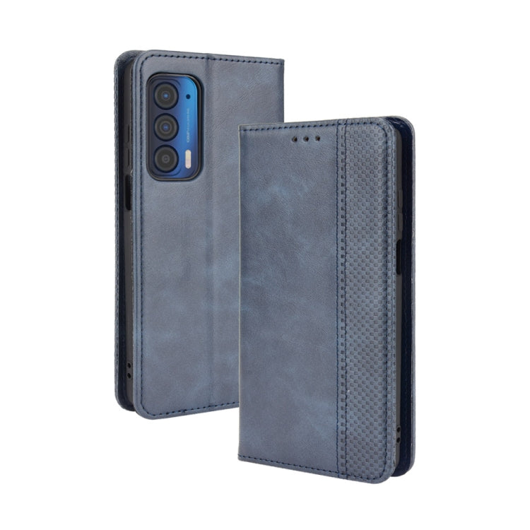 Magnetic Buckle Retro Pattern Horizontal Flip Leather Case with Holder & Card Slot & Wallet