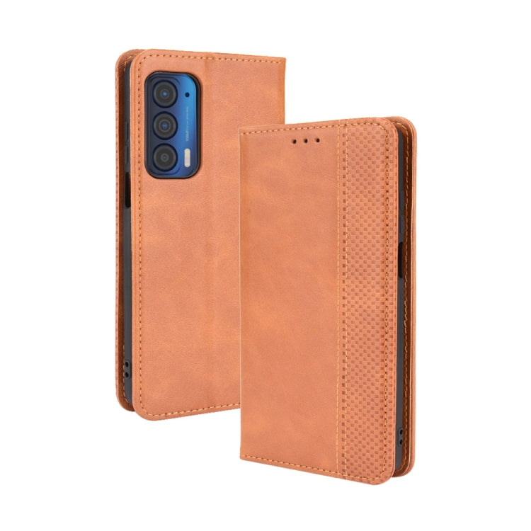 Magnetic Buckle Retro Pattern Horizontal Flip Leather Case with Holder & Card Slot & Wallet