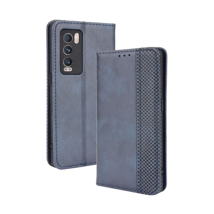 Magnetic Buckle Retro Pattern Horizontal Flip Leather Case with Holder & Card Slot & Wallet