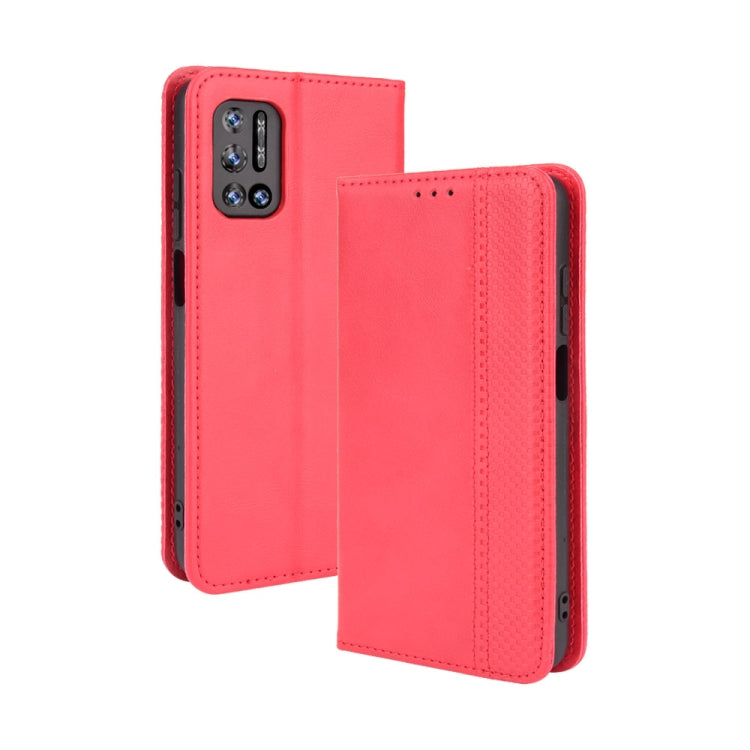 Magnetic Buckle Retro Pattern Horizontal Flip Leather Case with Holder & Card Slot & Wallet